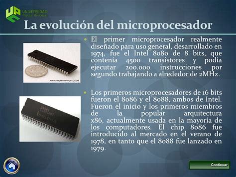 Evolución De Los Microprocesadores