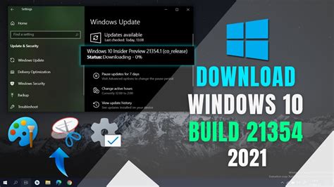 Windows 10 Build 21354 Download Windows 10 New Update With New