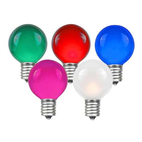 Over 20 years of experience to give you great deals on quality home products and more. 100 Multi Colored G30 Globe/Round Outdoor String Light Set ...