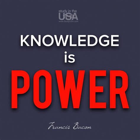 Knowledge Is Power And Power Is Knowledge Succesful People And