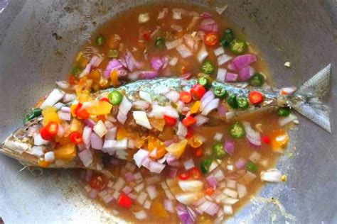 Resep dan cara masak balado ikan kembung pedas paling praktis dan ekonomis dijamin enak sangat cocok dijadikan resep. Resepi Ikan Kembung Rebus Air Asam | My Resepi
