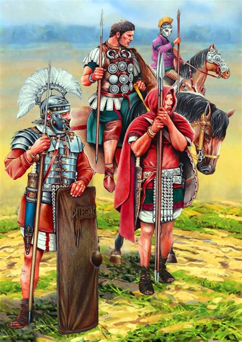 Roman Army Units In The Western Provinces Legionary Cavalrymen And