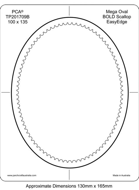 Free Printable Oval Template Clipart Best