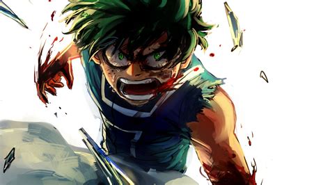 Desktop Wallpaper Angry Anime Boy My Hero Academia