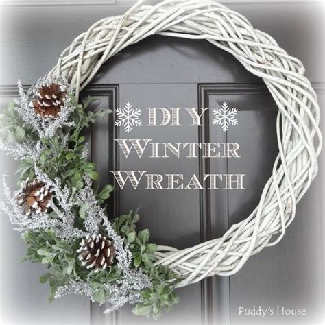 22 Wonderful Diy Winter Wreaths That Will Make Your Neighbors Jealous