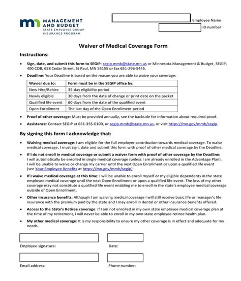 Get a free quote in under 5 minutes with our online form! FREE 12+ Generic Medical Waiver Forms in PDF | MS Word