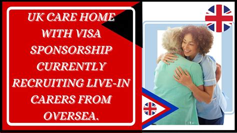 Uk Care Home With Visa Sponsorship Currently Recruiting Live In Carers From Oversea Uk Live In