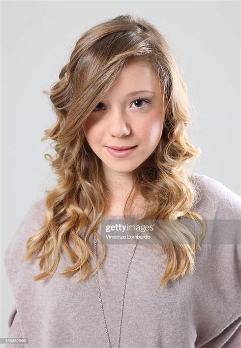 Portrait Of Young Girl With Long Blonde Hair High Res Stock Photo