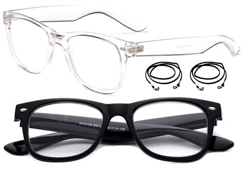 2 pack vintage style reading glasses comfortable stylish simple reader for men and women walmart