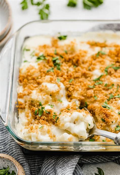 Cauliflower Au Gratin Recipe With Gruyere Cheese — Salt And Baker