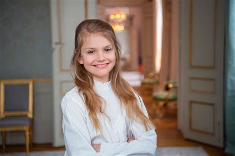 Schweden Neunter Geburtstag Von Prinzessin Estelle Palast