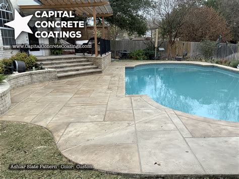 Pool Deck Resurfacing Austin Capital Concrete Coatings