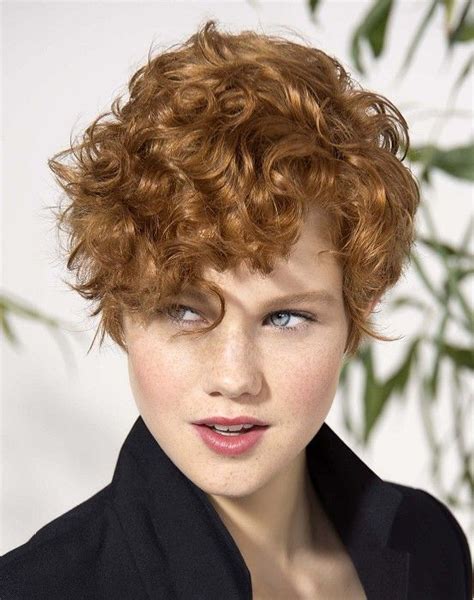 Short Red Hairstyles Saint Algue Short Curly Hairstyles For Women