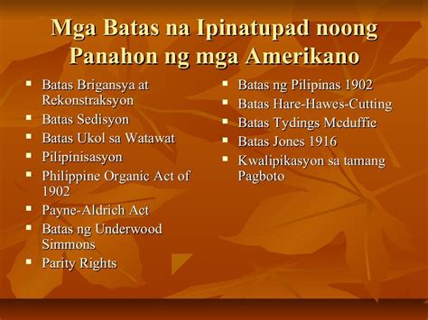 Impluwensya Ng Mga Amerikano Sa Pilipinaspagkainkasuotanlibangan