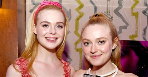 Dakota Fanning On Her Special Bond With Sister Elle Fanning We Don T Have To Talk Every Day