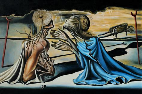 Salvador Dali Tristan And Isolde Canvas Or Print Wall Art