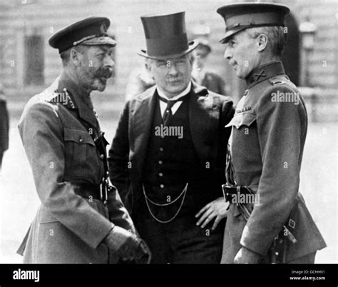 King George V Lloyd George And General Pershing Buckingham Palace
