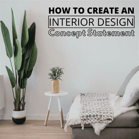 Concept Statement Interior Design Examples
