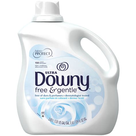 Downy Free & Gentle Liquid Fabric Conditioner 150 loads, 129 fl oz