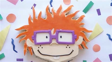 Fast Tutorial On Chuckie Finster Cake Rugrats Youtube