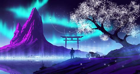 Japan Anime Synthwave Wallpapers Wallpaper Cave