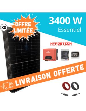 Kit Solaire W Panneaux Solaires Bifacial Ae Solar W