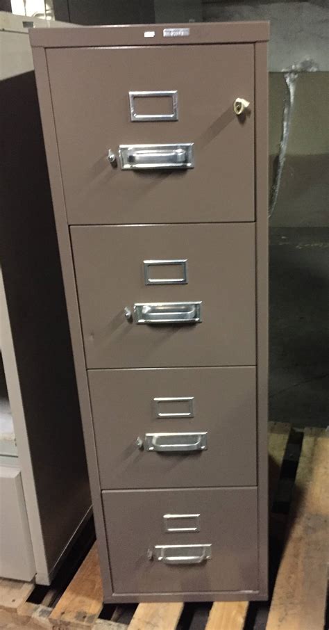 This is the perfect fireproof filing cabinet for the office or your home office. 4-Drawer Hon Letter Size Tan Fireproof File Cabinets ...