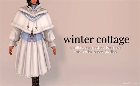Winter Cottage The Glamour Dresser Final Fantasy Xiv Mods And More