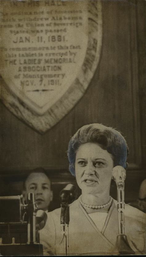 Lurleen Wallace Inaugurated 50 Years Ago This Week Facts About Alabama