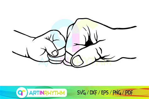 fist bump svg father and son svg graphic by artinrhythm · creative fabrica