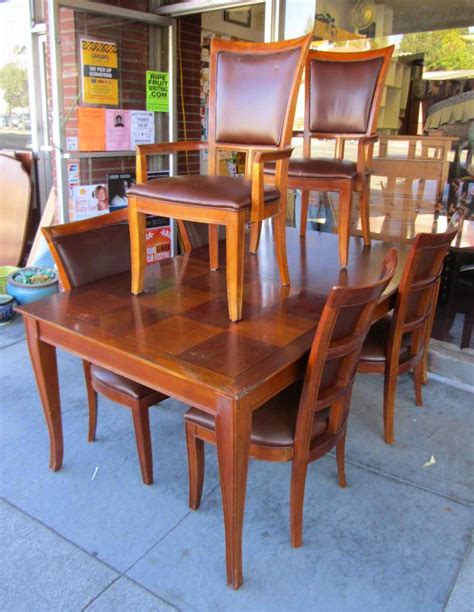 Vintage celtic stanley dining room table & china cabinet. UHURU FURNITURE & COLLECTIBLES: SOLD Stanley Furniture ...