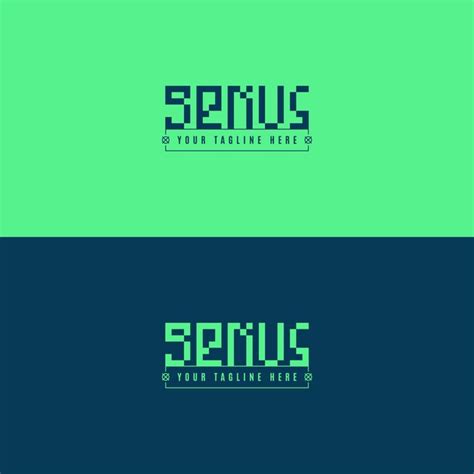 Premium Vector Creative Genius Text Pixel Style Design