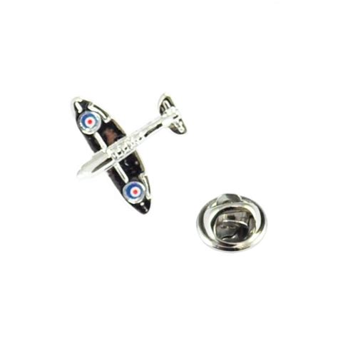 Spitfire Aeroplane Lapel Pin Badge From Ties Planet Uk