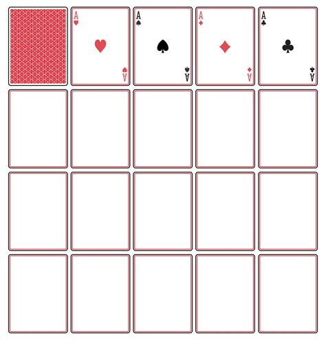 10 Best Blank Playing Card Printable Template For Word