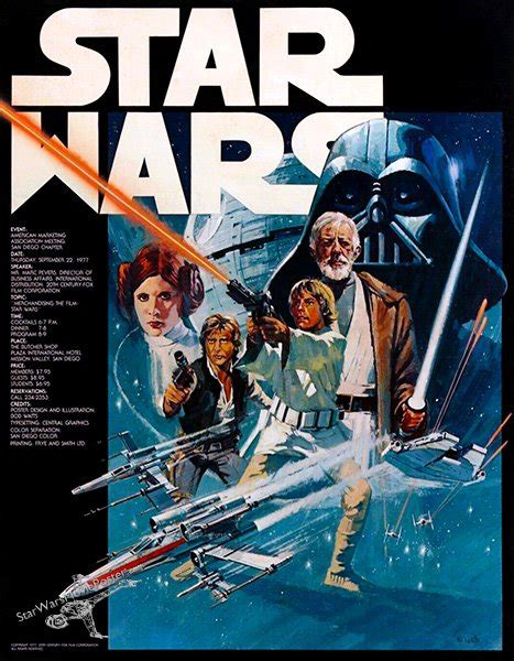 Usa Star Wars American Marketing Association Poster