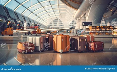 Luggage Tales: Unveiling Stories in the Vibrant Airport Atmosphere