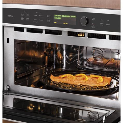 Ge Cwb7030slss Cafe 30 In 17 Cu Ft Single Electric Convection Wall