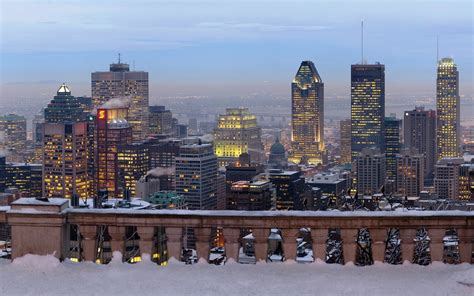 City Lights Of Montreal Wallpapers And Images Wallpapers