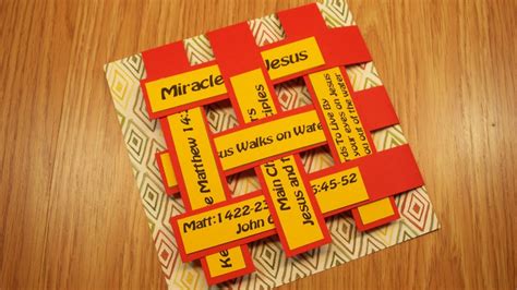 Bible Crafts For Kids Miracles Of Jesus Create A Page 20 Jesus Walks