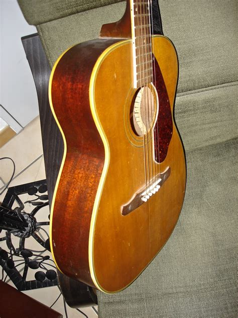 Fender Acoustic Flattop 1966 Natural Guitar For Sale