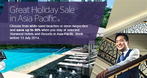 Starwood Asia Pacific Enjoy Up To 50 Off — The Shutterwhale