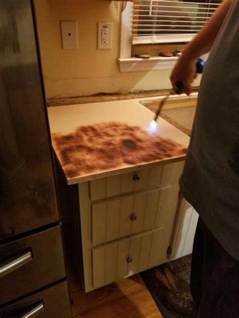 Wipe it down again and then wipe with a dry cloth to remove all of the moisture. How to Make Gorgeous DIY Butcher Block Countertops in Only ...
