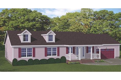 It has a sliding door leading into a large tree shaded yard. Ranch House Plan - 3 Bedrms, 2.5 Baths - 1593 Sq Ft - #200 ...