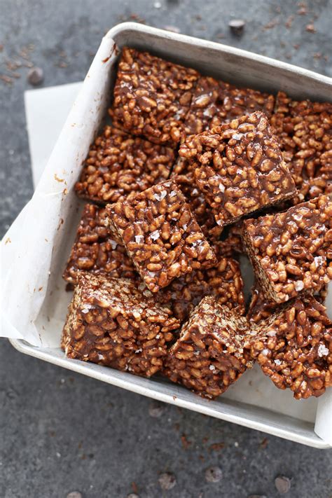 Leftovers can be refrigerated, frozen, or. Gooey Chocolate Rice Krispies Treats • One Lovely Life