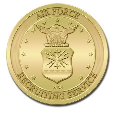 Air Force Recruiting Service Shield Stylized