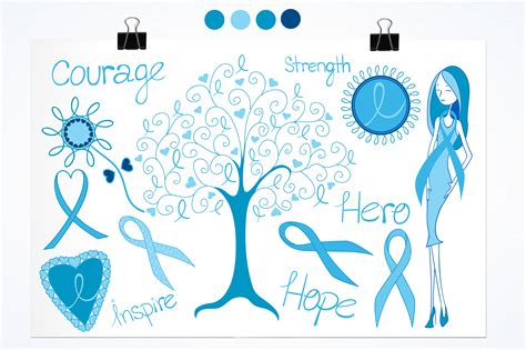 Cancer Courage Graphic by Prettygrafik · Creative Fabrica