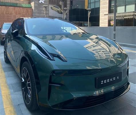 Zeekr X Electric Hatchback Interior Exposed In China