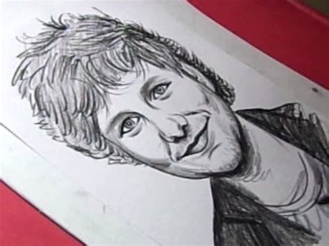 Each of our tutorials comes with a handy directed drawing printable with all the steps included, as well as room to make. How to Draw Singer Ed Sheeran Drawing - YouTube