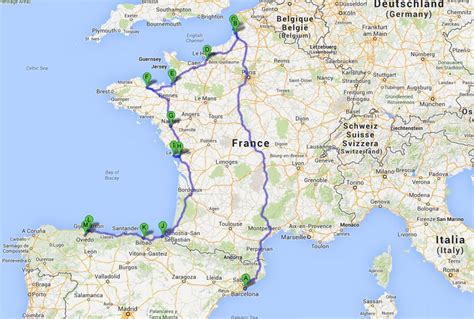 Crear Para Endulzar De Ruta Por Francia Y España On The Road In