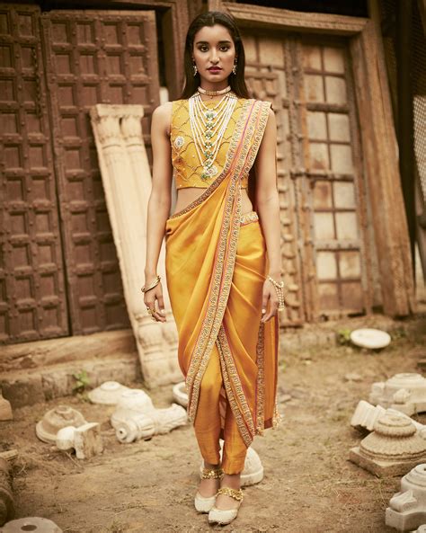 Tisha Saksena Haldi Outfits Mehendi Outfits Saree Wearing Styles